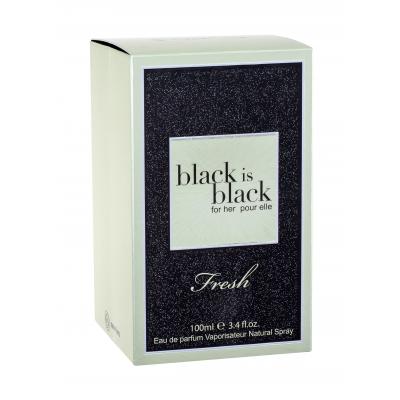 Nuparfums Black is Black Fresh Eau de Parfum nőknek 100 ml