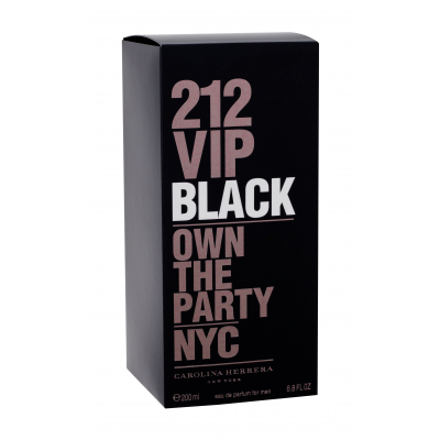 Carolina Herrera 212 VIP Men Black Eau de Parfum férfiaknak 200 ml
