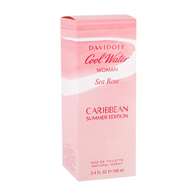 Davidoff Cool Water Sea Rose Caribbean Summer Edition Eau de Toilette nőknek 100 ml
