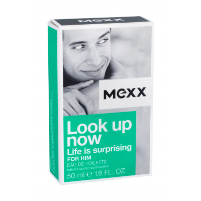 Mexx Look up Now Life Is Surprising For Him Eau de Toilette férfiaknak 50 ml