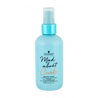Schwarzkopf Professional Mad About Curls Quencher Oil Milk Hajkrém nőknek 200 ml