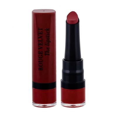 BOURJOIS Paris Rouge Velvet The Lipstick Rúzs nőknek 2,4 g Változat 12 Brunette