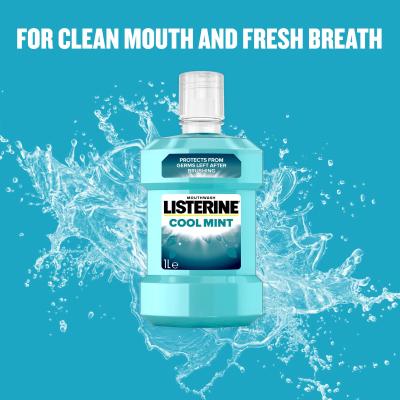 Listerine Cool Mint Mouthwash Szájvíz 1000 ml