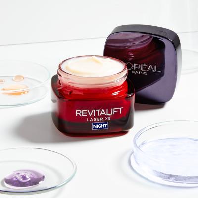 L&#039;Oréal Paris Revitalift Laser X3 Night Cream Éjszakai szemkörnyékápoló krém nőknek 50 ml