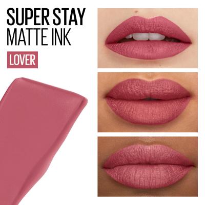 Maybelline Superstay Matte Ink Liquid Rúzs nőknek 5 ml Változat 15 Lover