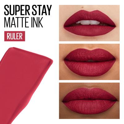 Maybelline Superstay Matte Ink Liquid Rúzs nőknek 5 ml Változat 80 Ruler