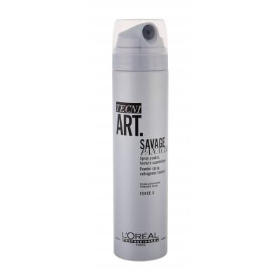 L&#039;Oréal Professionnel Tecni.Art Savage Panache Powder Spray Hajdúsító nőknek 250 ml
