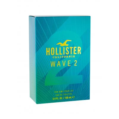 Hollister Wave 2 Eau de Toilette férfiaknak 100 ml