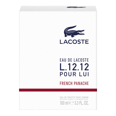 Lacoste Eau de Lacoste L.12.12 French Panache Eau de Toilette férfiaknak 100 ml