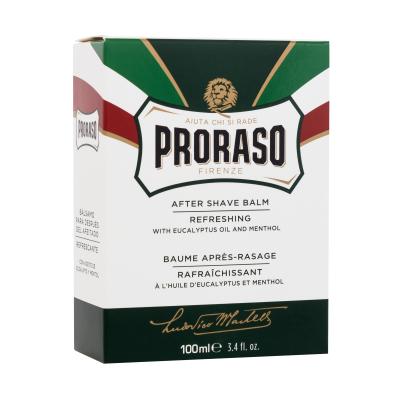 PRORASO Green After Shave Balm Borotválkozás utáni balzsam férfiaknak 100 ml