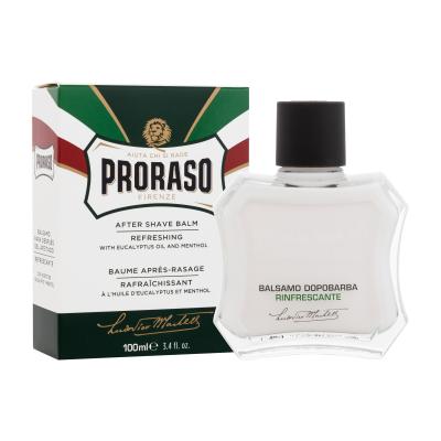 PRORASO Green After Shave Balm Borotválkozás utáni balzsam férfiaknak 100 ml