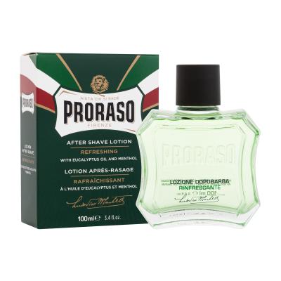 PRORASO Green After Shave Lotion Borotválkozás utáni arcszesz férfiaknak 100 ml