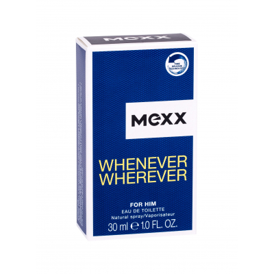 Mexx Whenever Wherever Eau de Toilette férfiaknak 30 ml