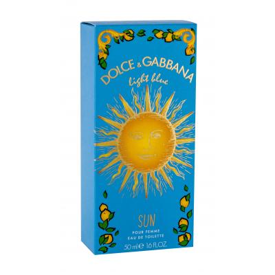 Dolce&amp;Gabbana Light Blue Sun Eau de Toilette nőknek 50 ml