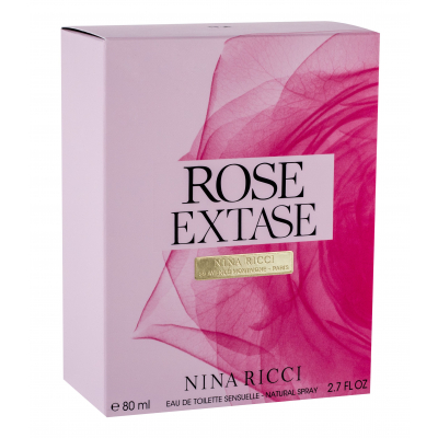 Nina Ricci Rose Extase Eau de Toilette nőknek 80 ml