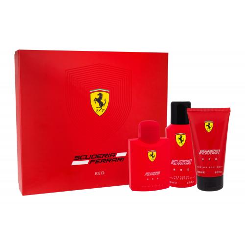 Ferrari Scuderia Ferrari Red 125 ml ajándékcsomagok férfiaknak