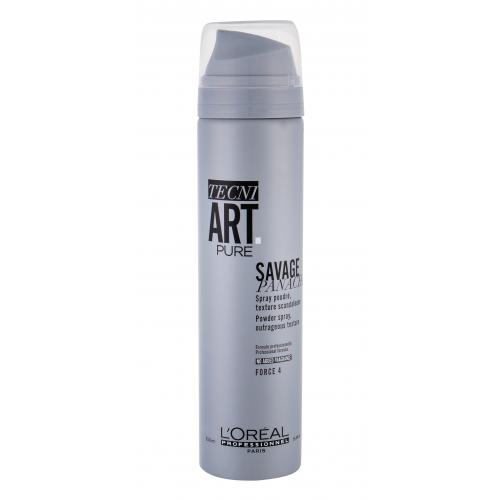 L´Oréal Professionnel Tecni.Art Savage Panache Pure Powder Spray 250 ml hajdúsító nőknek