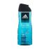 Adidas Ice Dive Shower Gel 3-In-1 Tusfürdő férfiaknak 400 ml