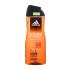 Adidas Team Force Shower Gel 3-In-1 New Cleaner Formula Tusfürdő férfiaknak 400 ml