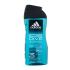 Adidas Ice Dive Shower Gel 3-In-1 Tusfürdő férfiaknak 250 ml
