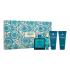 Versace Eros Ajándékcsomagok eau de parfum 100 ml + eau de parfum 10 ml + tusfürdő 75 ml + borotválkozás utáni balzsam 75 ml