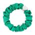 By Eloise London Silk Scrunchie Silver Heart Hajgumi nőknek 1 db Változat Jungle Green