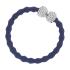 By Eloise London Silver Bling Diamanté Bow Hajgumi nőknek 1 db Változat Navy Blue