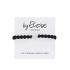 By Eloise London Silver Bling Diamanté Bolt Hajgumi nőknek 1 db Változat Black
