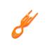 Fiona Franchimon Nº1 Hairpin Hajcsat nőknek Változat Tangerine Orange Szett