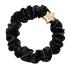 By Eloise London Silk Scrunchie Gold Star Hajgumi nőknek 1 db Változat Black