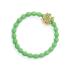 By Eloise London Bling Charms Gold Diamanté Clover Leaf Hajgumi nőknek 1 db Változat Apple Green