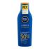 Nivea Sun Protect & Moisture SPF50+ Fényvédő készítmény testre 200 ml