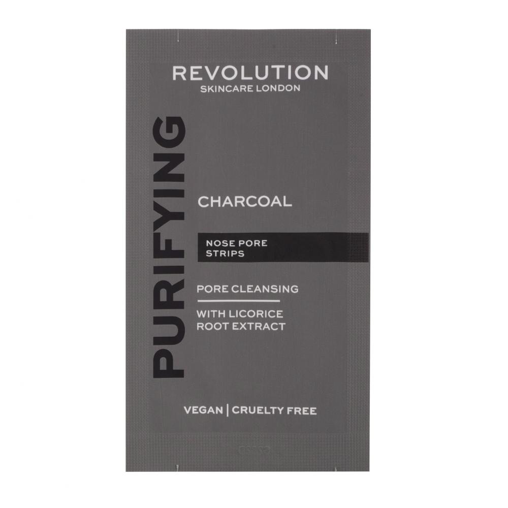Revolution Skincare Purifying Charcoal Nose Pore Strips Sminkeltávolító