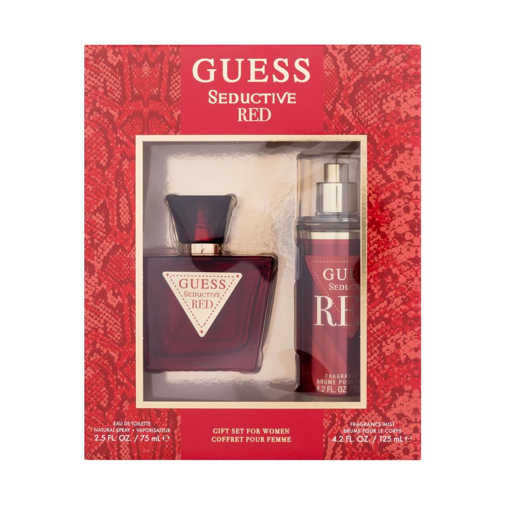 GUESS Seductive Red Ajándékcsomagok eau de toilette 75 ml + testpermet
