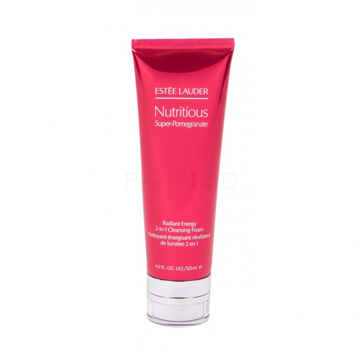 Estée Lauder Nutritious Radiant Energy Super-Pomegranate Arctisztító hab nőknek 125 ml