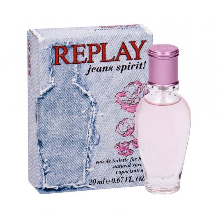 Replay Jeans Spirit! For Her Eau de Toilette nőknek 20 ml
