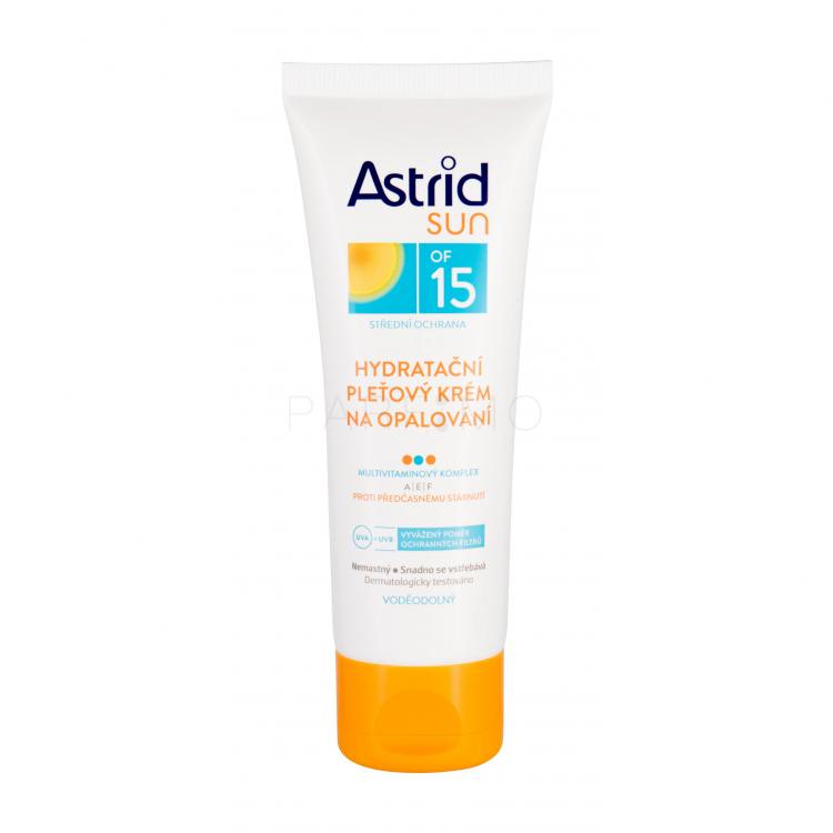 Astrid Sun Moisturizing Face Cream SPF15 Fényvédő készítmény arcra 75 ml