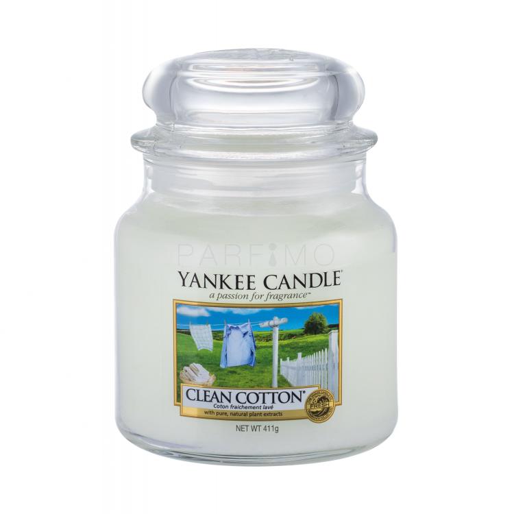 Yankee Candle Clean Cotton Illatgyertya 411 g