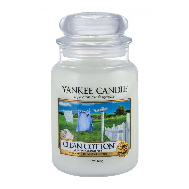 Yankee Candle Clean Cotton Illatgyertya 623 g