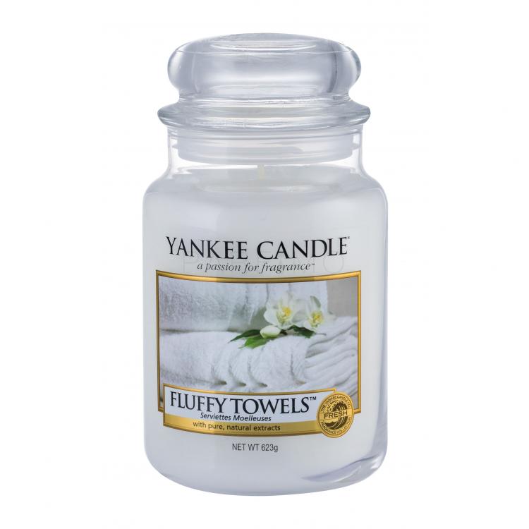 Yankee Candle Fluffy Towels Illatgyertya 623 g