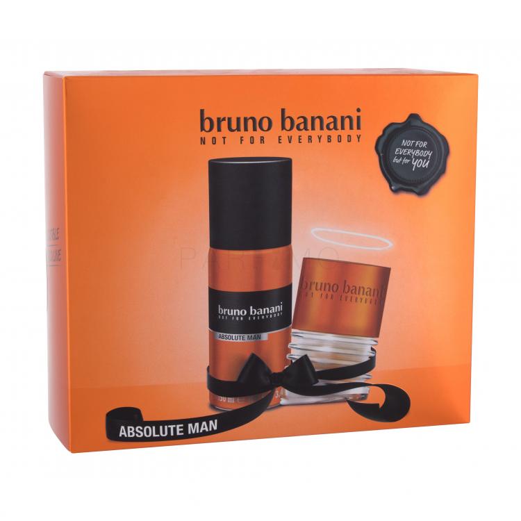 Bruno Banani Absolute Man Ajándékcsomagok Eau de Toilette 30 ml + dezodor 150 ml