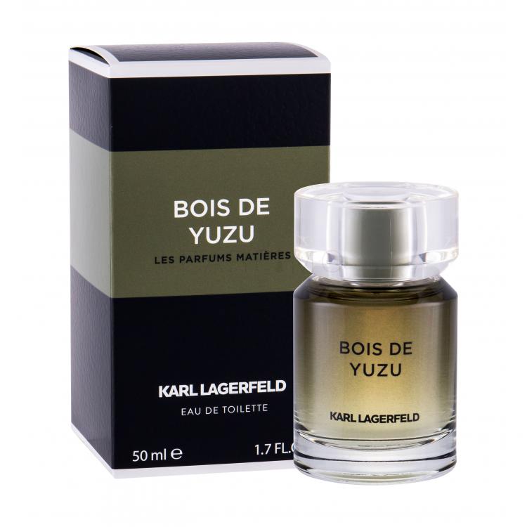 Karl Lagerfeld Les Parfums Matières Bois de Yuzu Eau de Toilette férfiaknak 50 ml