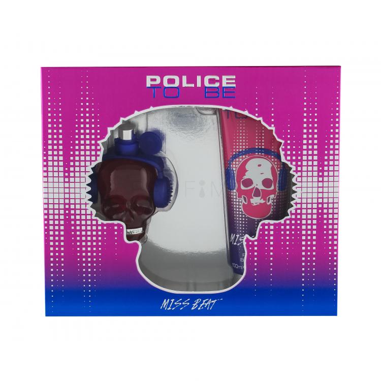 Police To Be Miss Beat Ajándékcsomagok Eau de Parfum 40 ml + testápoló 100 ml