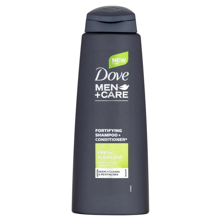Dove Men + Care Fresh Clean 2in1 Sampon férfiaknak 400 ml