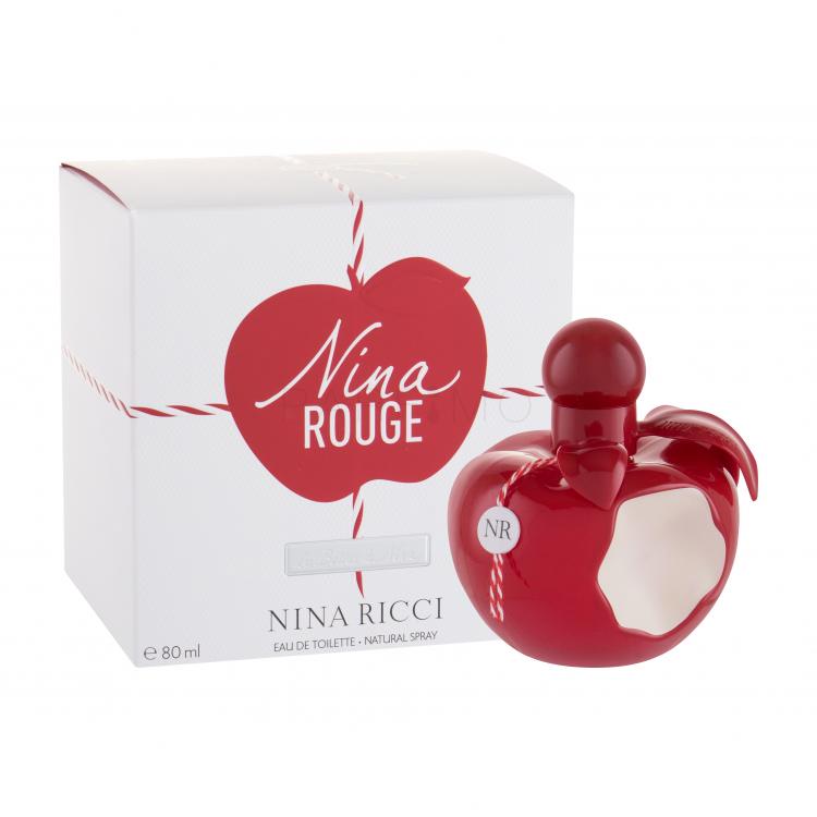 Nina Ricci Nina Rouge Eau de Toilette nőknek 80 ml