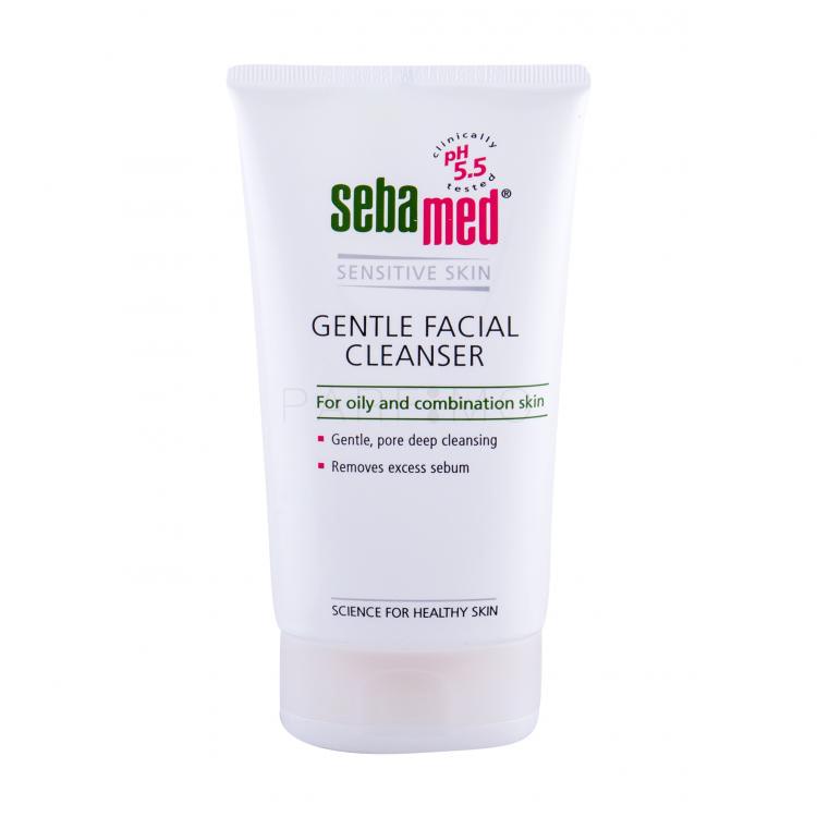 SebaMed Sensitive Skin Gentle Facial Cleanser Oily Skin Arctisztító gél nőknek 150 ml