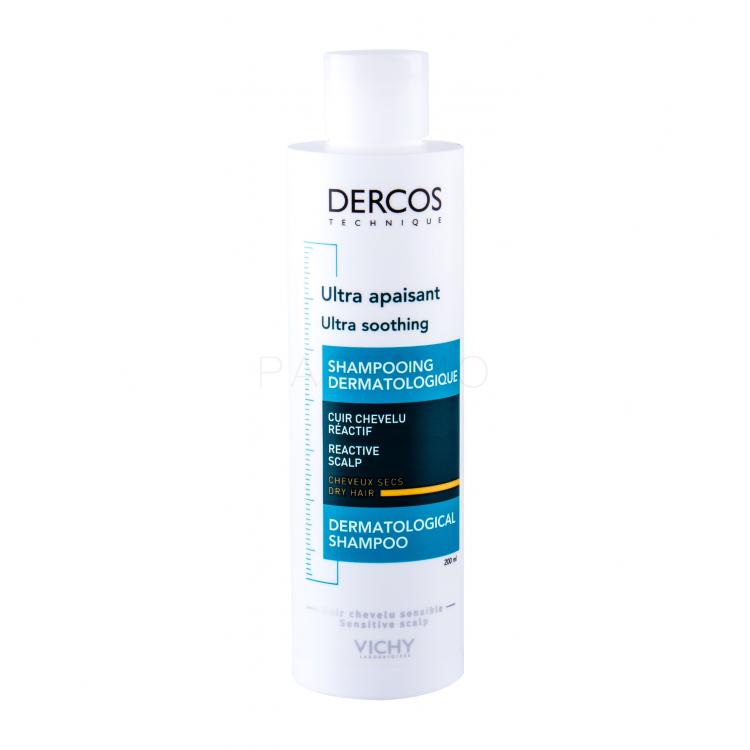 Vichy Dercos Ultra Soothing Dry Hair Sampon nőknek 200 ml