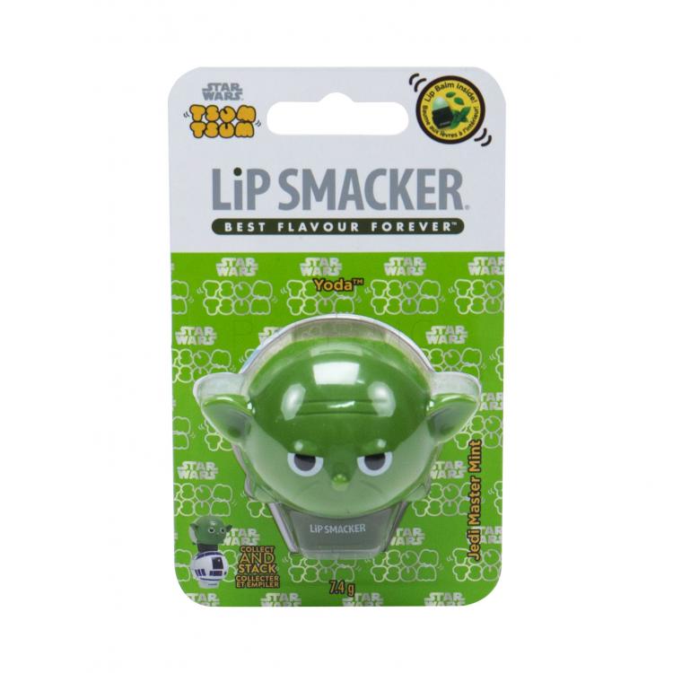 Lip Smacker Star Wars Yoda Ajakbalzsam gyermekeknek 7,4 g Változat Jedi Master Mint