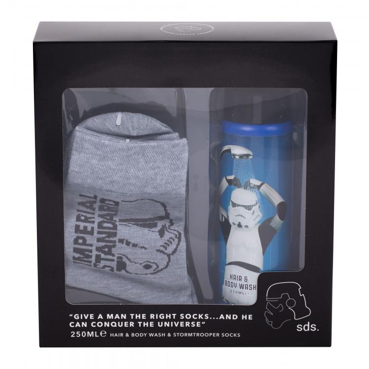 Star Wars Stormtrooper Ajándékcsomagok tusfürdő 250 ml + zokni