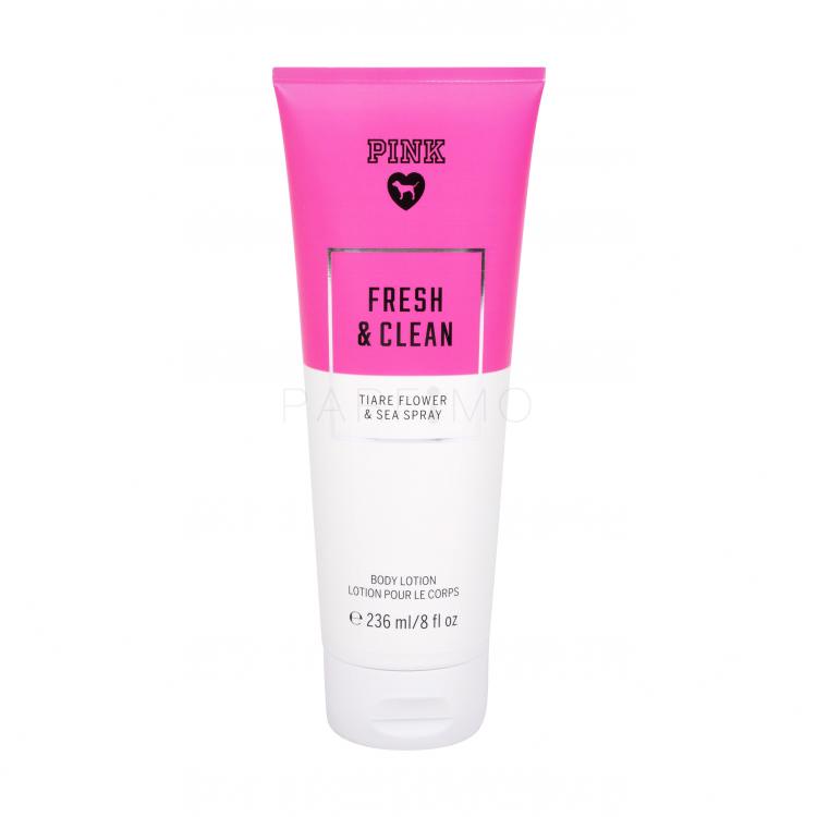 Victoria´s Secret Pink Fresh &amp; Clean Testápoló tej nőknek 236 ml